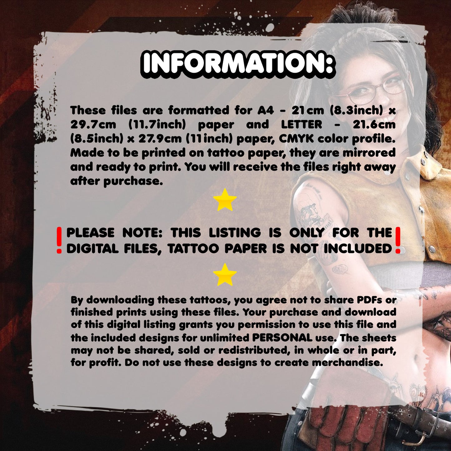 Nico Goldstein - Devil May Cry 5 | READY TO PRINT .PDF TATTOOS | FULL SET - AlunaCreates