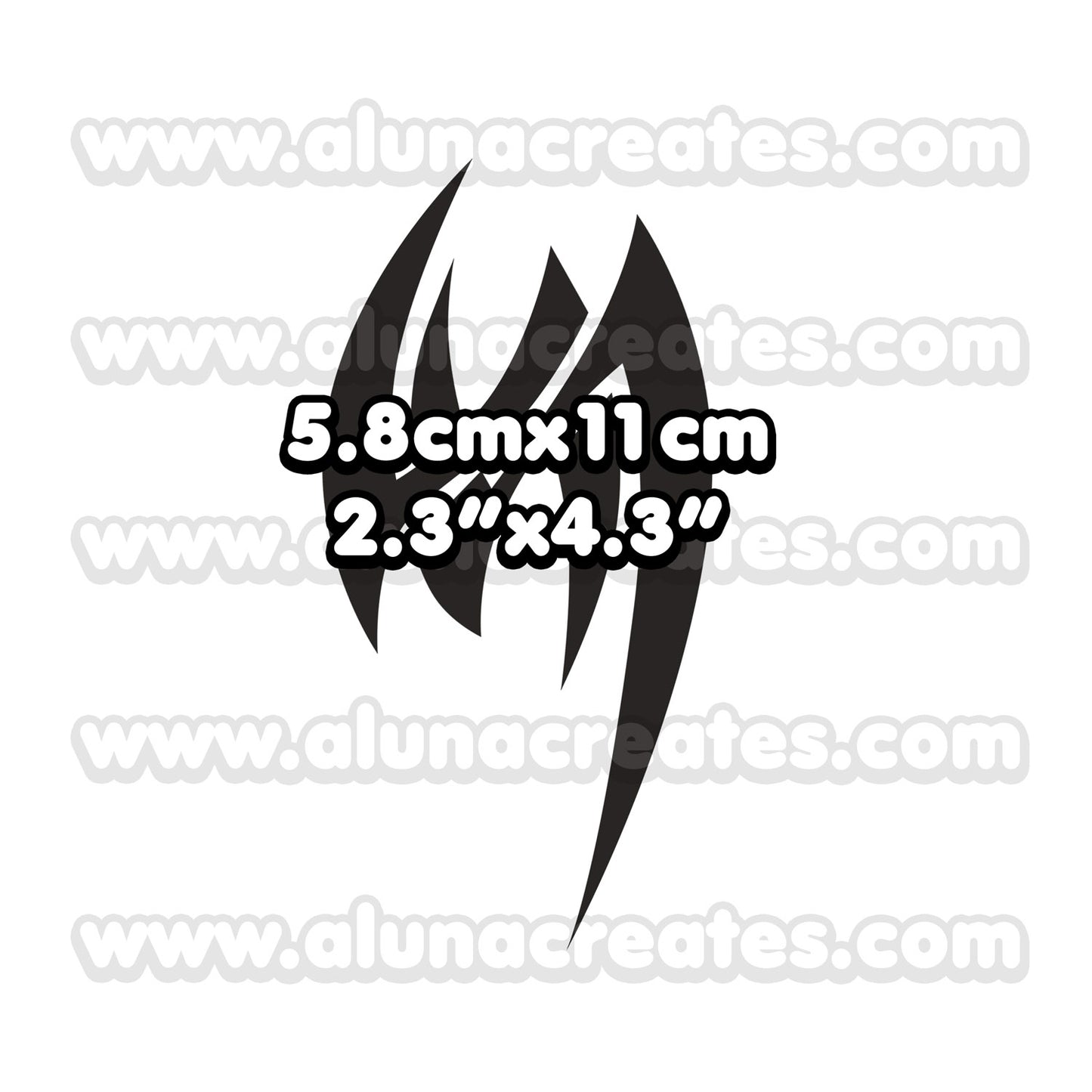 Jin Kazama - Tekken | Temporary Tattoo | AlunaCreates