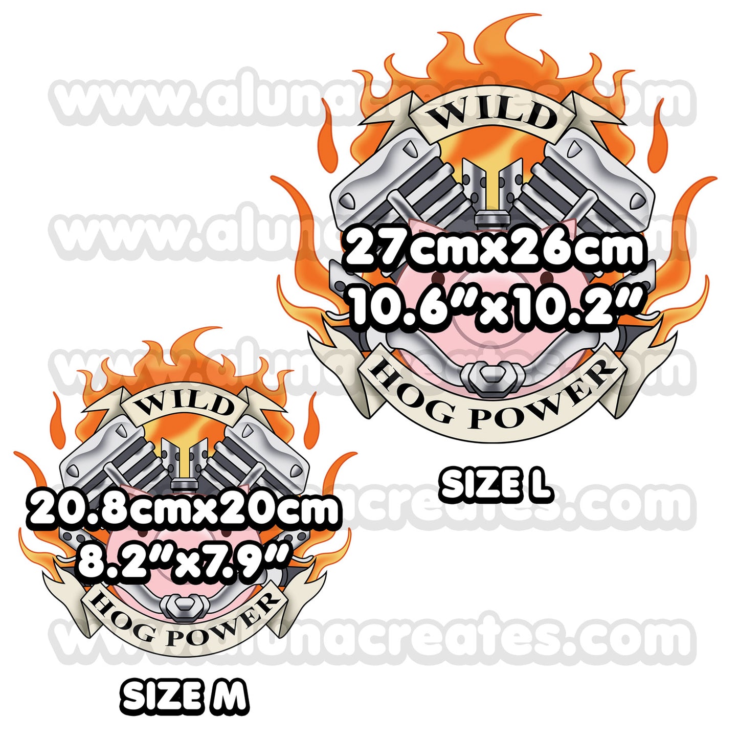 Roadhog - Overwatch | Temporary Tattoo | FULL SIZE - AlunaCreates
