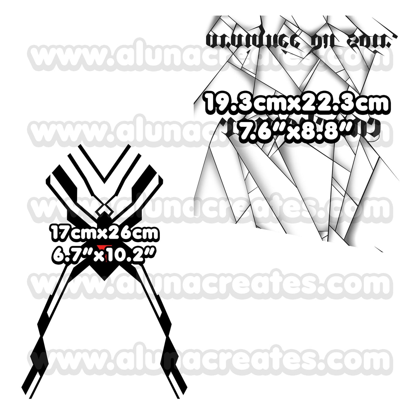 Widowmaker - Overwatch | Temporary Tattoos | FULL SIZE - AlunaCreates