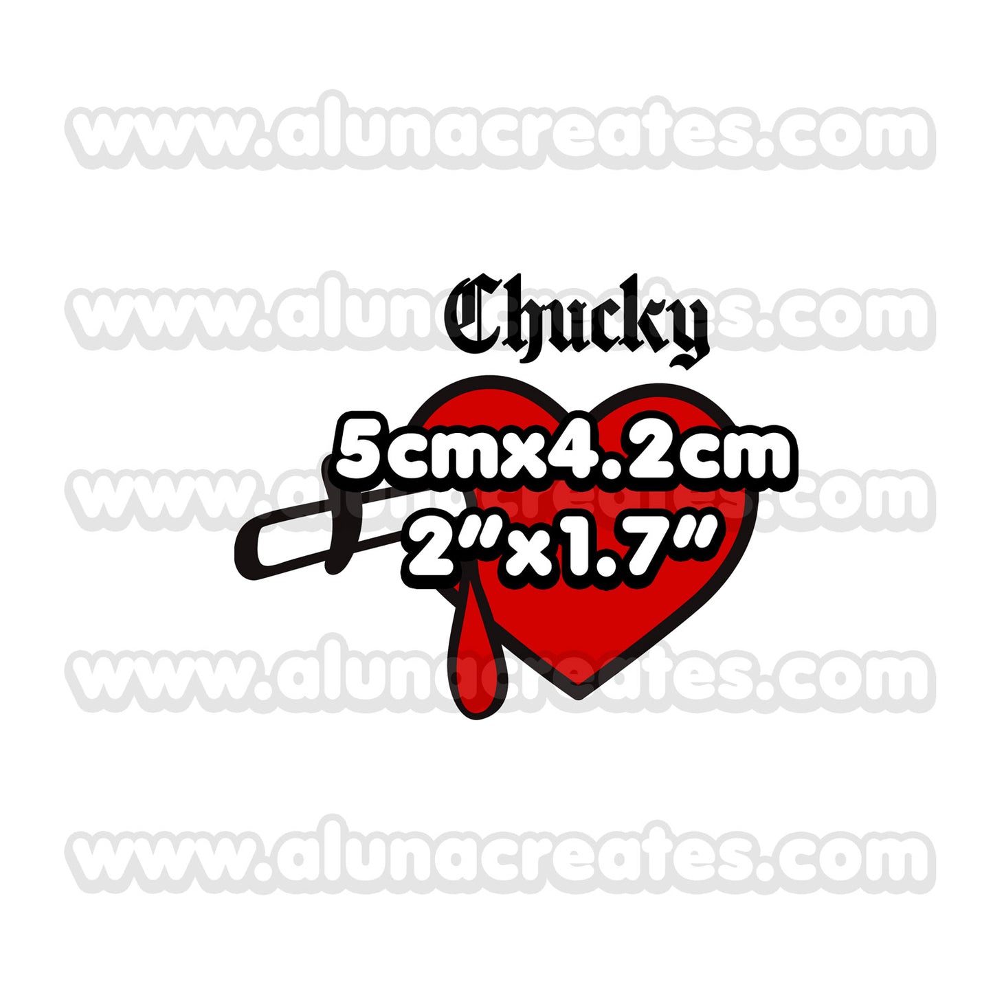 Tiffany Valentine - The Bride of Chucky | Temporary Tattoos | SET OF 2 - AlunaCreates