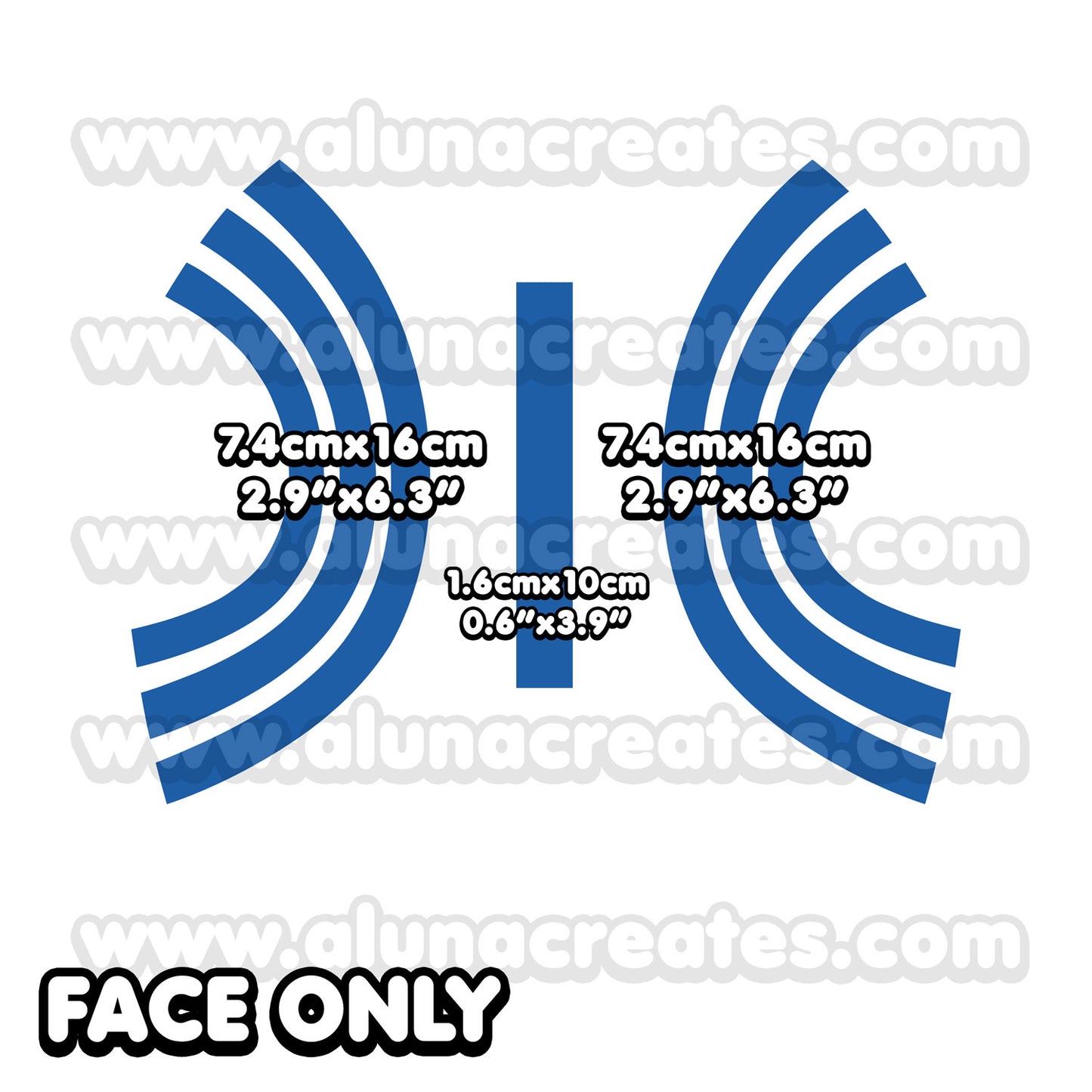 Akaza - Demon Slayer | Temporary Tattoos | FRONT & BACK - AlunaCreates