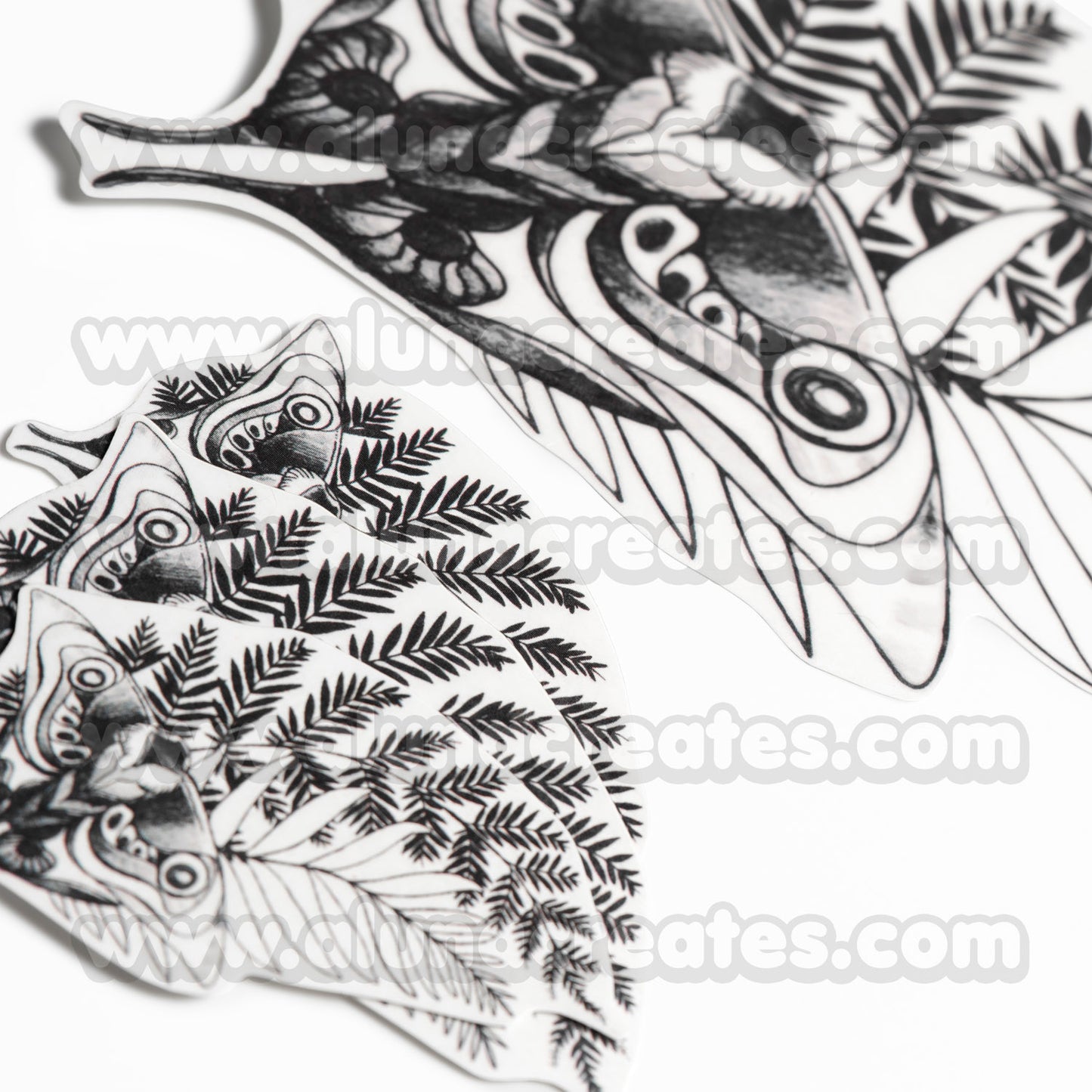 Ellie | Tatuaje Temporal | TAMAÑO COMPLETO - AlunaCreates