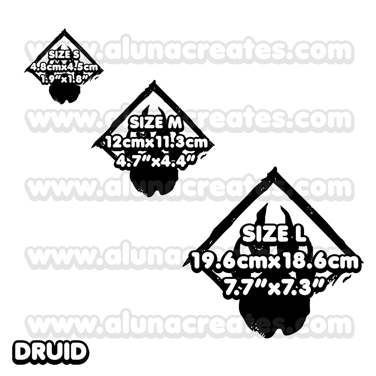 Diablo IV Classes | Temporary Tattoos | AlunaCreates