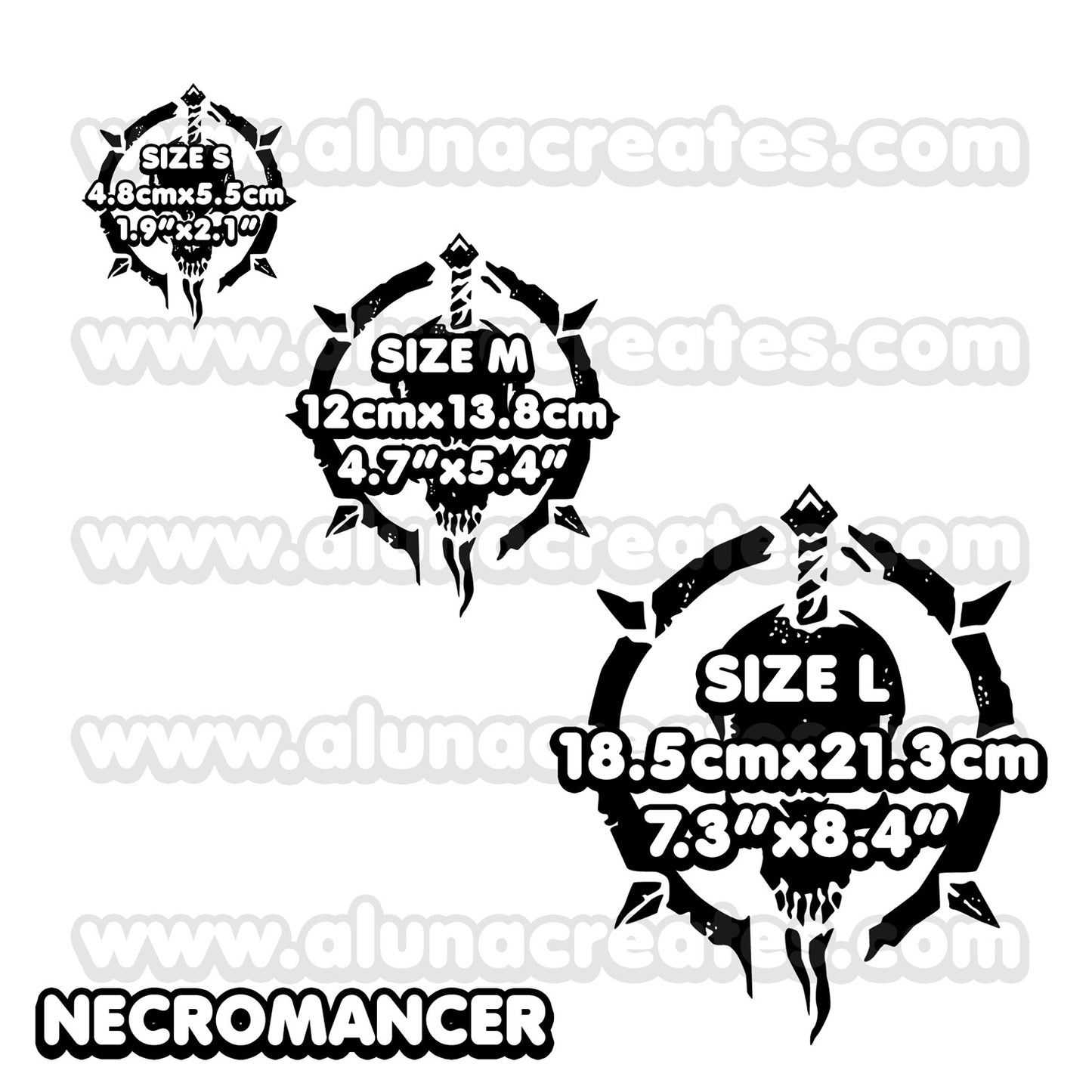 Diablo IV Classes | Temporary Tattoos | AlunaCreates
