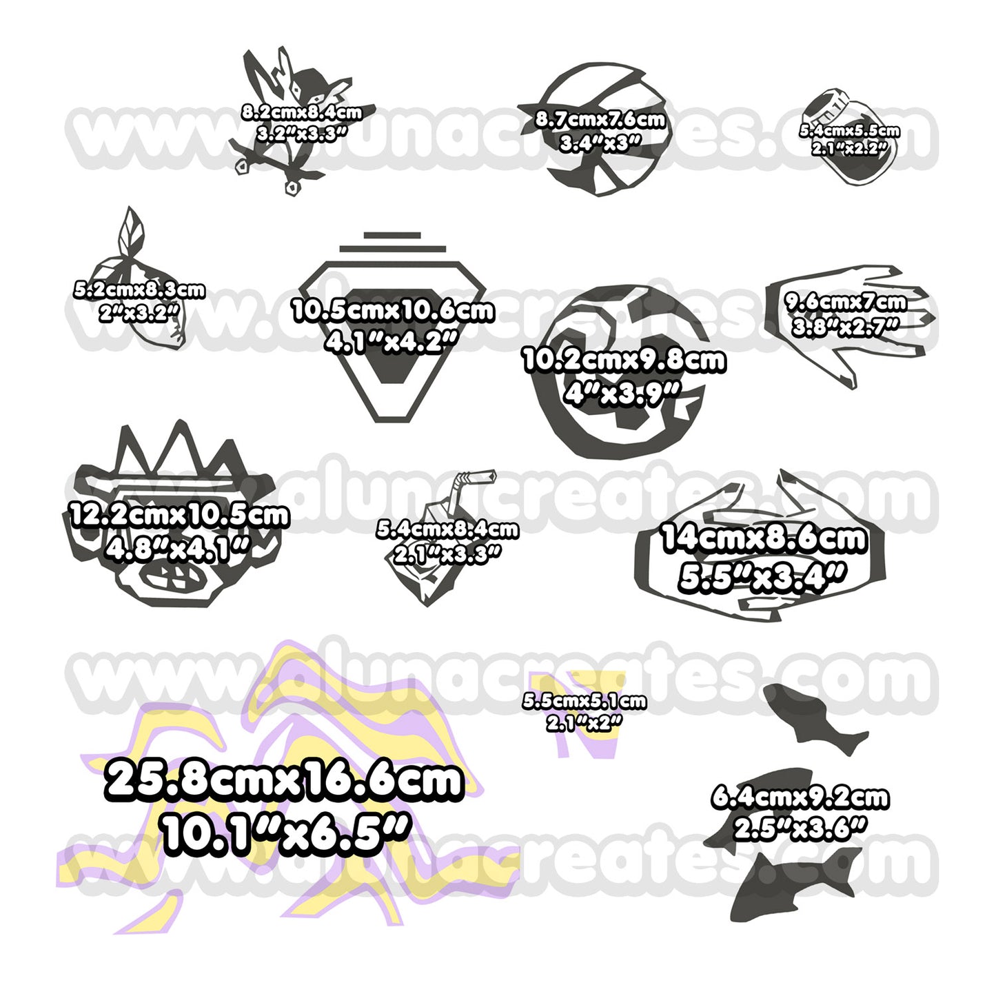 Gekko - Valorant | Temporary Tattoos | FULL SET - AlunaCreates