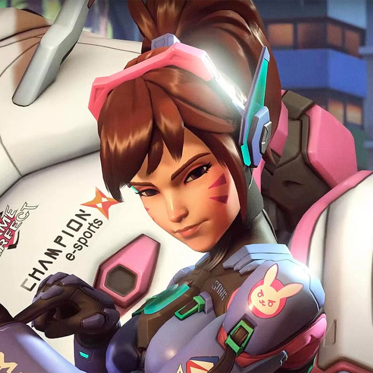 D.Va - Overwatch | Temporary Tattoos | 8 TATTOOS - AlunaCreates