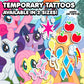 My Little Pony: Friendship is Magic | Temporary Tattoos | AlunaCreates