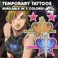 Jolyne Cujoh-Jojos bizarres Abenteuer | Temporäre Tattoos | AlunaCreates