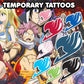 Fairy Tail | Temporary Tattoos | AlunaCreates