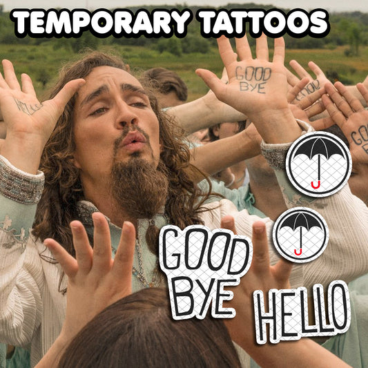 Klaus Hargreeves - The Umbrella Academy | Temporary Tattoos | AlunaCreates
