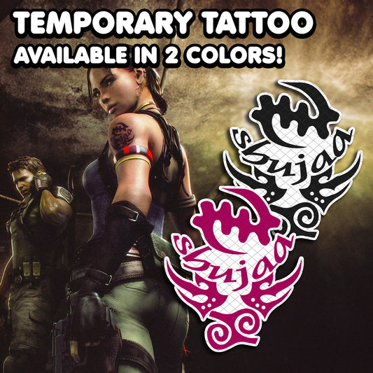 Sheva Alomar - Resident Evil 5 | Temporäres Tattoo | AlunaCreates