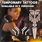 Valkyrie - Thor: Ragnarok | Temporary Tattoos | AlunaCreates