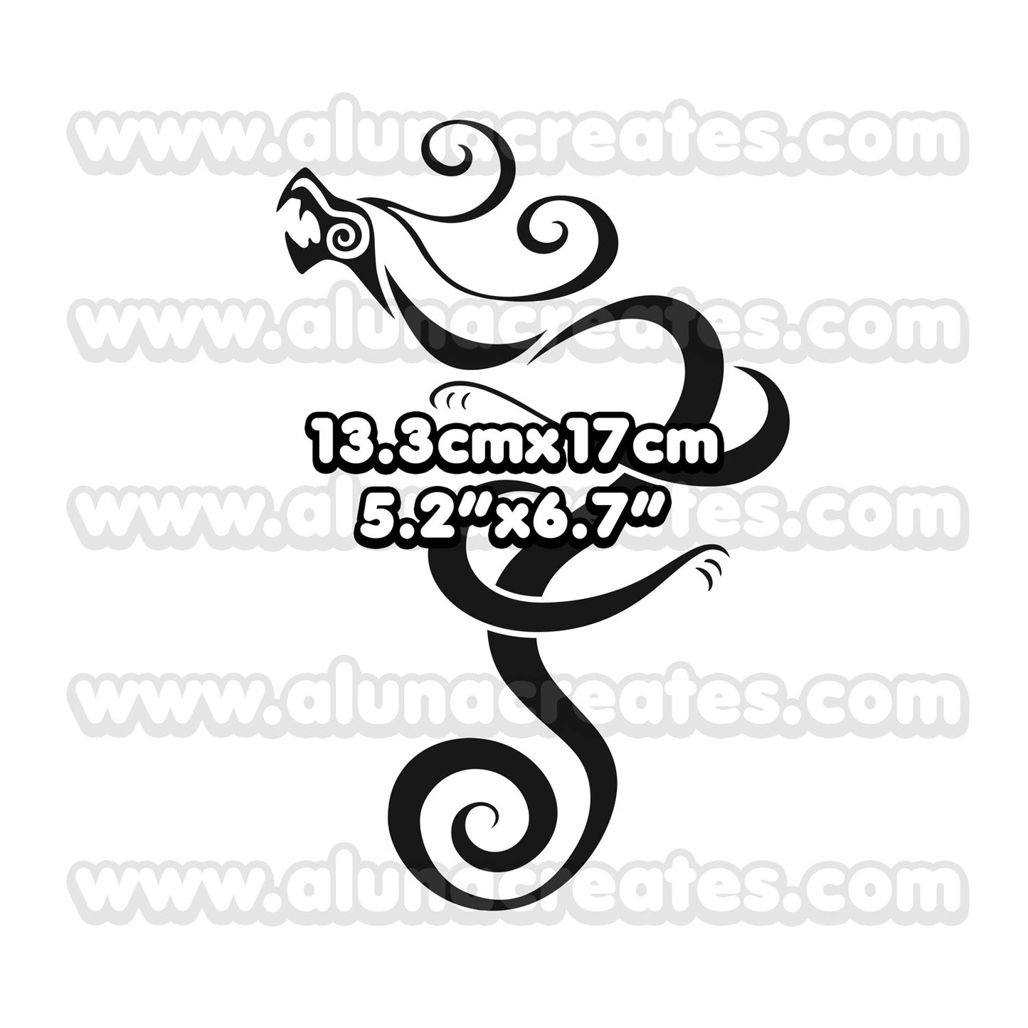 Draken - Tokyo Revengers | Temporäres Tattoo | AlunaCreates