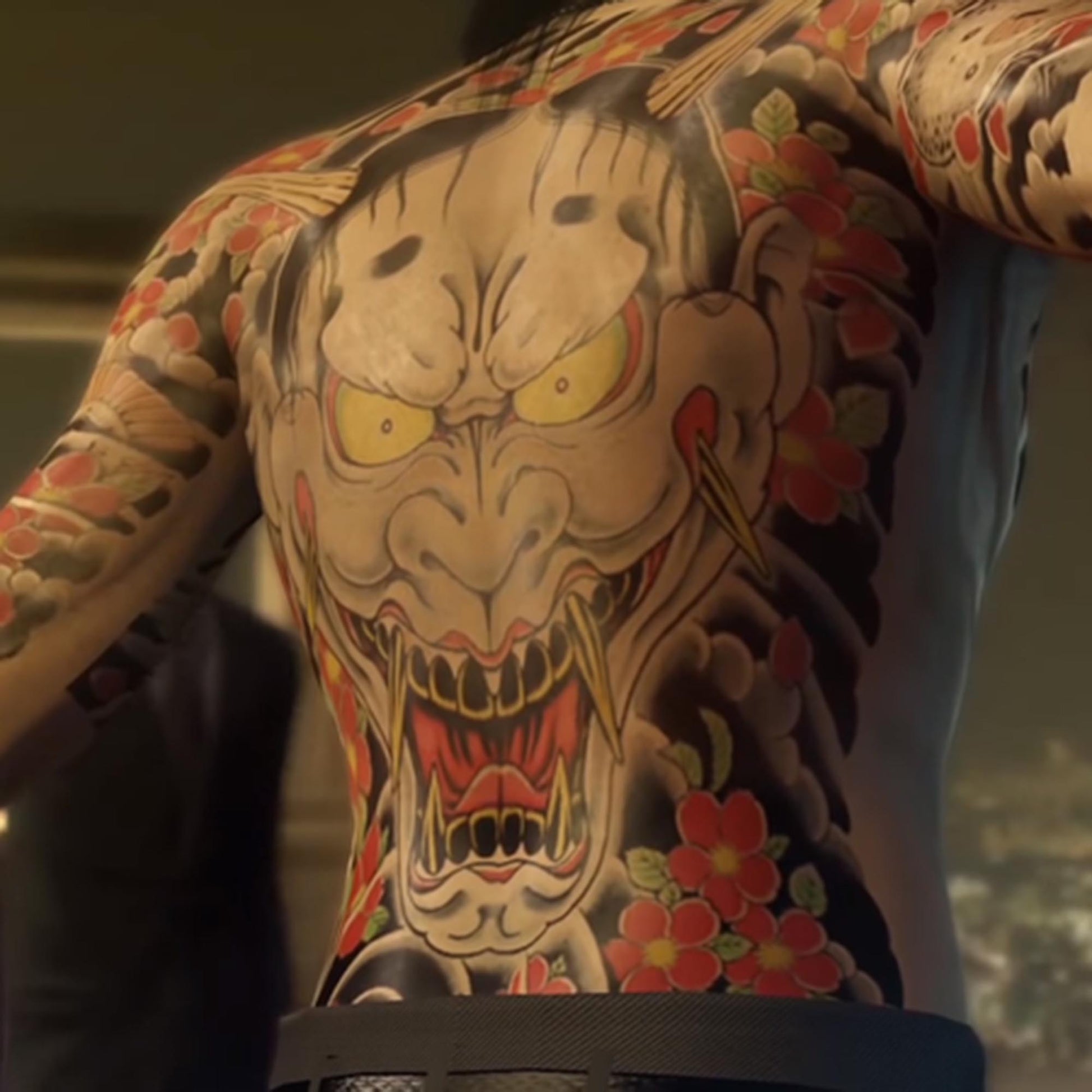 Temporary tattoos inspired by Goro Majima from Yakuza. Includes tattoos for chest and back. Available in 2 versions - chest only and full set.